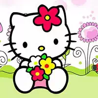 Hello Kitty Jigsaw game screenshot