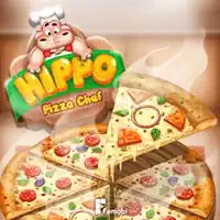 Hippo Pizza Chef game screenshot