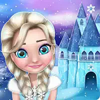 Игра «Создание И Украшение Кукольного Домика Ледяной Принцессы»