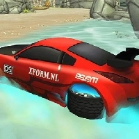 Incredible Water Surfing : Car Racing თამაში 3D