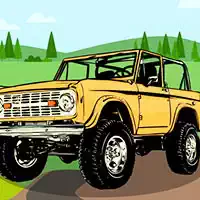 Jeep Racing game screenshot