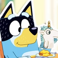Puzzlespiel: Bluey Spielzeit