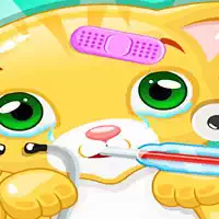 Little Cat Doctor Pet Vet Игры