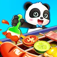 Little Pandas Food Cooking game screenshot
