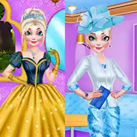 MAKEOVER ROYAL QUEEN VS MODERN QUEEN DRESSUP