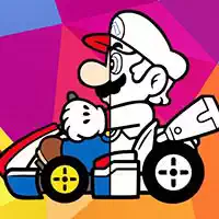 mario_driving_coloring_book เกม