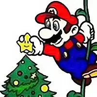 Mario Saves Christmas game screenshot