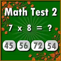 Math Test 2