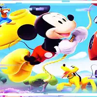 Mickey Mouse Jigsaw Puzzle Slide