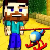 Minecraft Приключение С Хеликоптер