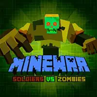 Minewar Солдаты Против Зомби