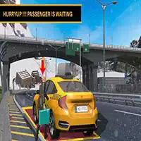 Simulador De Servicio De Taxi De Ciudad Moderna