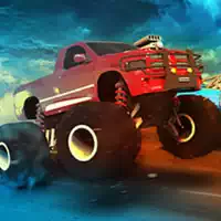 Monstertruck-Straßenrennen