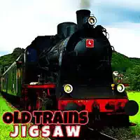 Old Trains Jigsaw game screenshot