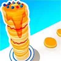 Pancake Correr Juego captura de pantalla del juego