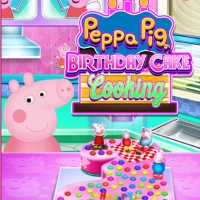 粉红猪小妹生日蛋糕烹饪