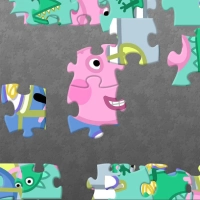 peppa_pig_george_puzzle Ойындар