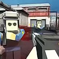Pixel Factory Battle 3D.IO game screenshot