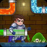 plumber_rescue_water_puzzle Խաղեր