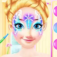 princess_christmas_face_painting Խաղեր