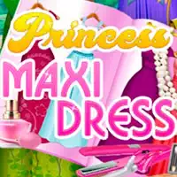 Платье Макси Принцессы