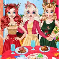 Princess Perfect Christmas Party Hazırlığı