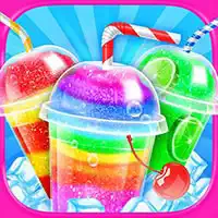 Rainbow Frozen Slushy Truck: Ice Candy Slush Maker