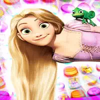 Rapunzel | Karışık 3'lü Eşleştirme Bulmacası