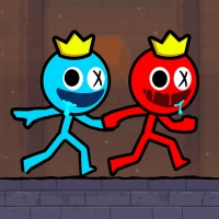 Stickman Rosso E Blu 2