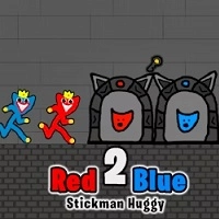 red_and_blue_stickman_huggy_2 เกม