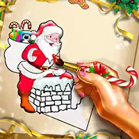 Санта-Клаус Рождество Раскраски