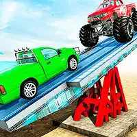 Seesaw Ramp Car Balance Challenge