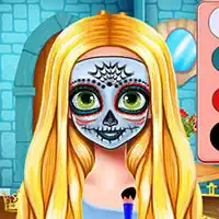 sister_halloween_face_paint თამაშები