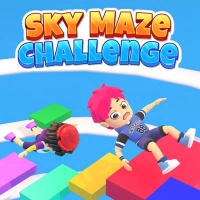 Sky Maze Challenge game screenshot