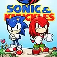 Equipo De Etiqueta De Sonic 3 Y Knuckles