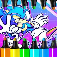 Sonic Coloring Game
