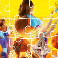 Space Jam Jigsaw game screenshot