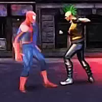 Spider Hero Street Fight game screenshot