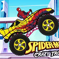 Spiderman Crazy Truck game screenshot