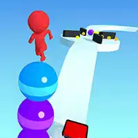 Stack Ride Surfer 3D - ແລ່ນເກມ Jumper Ball ຟຣີ