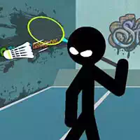 Stick Figure Badminton 3