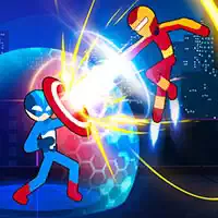 Stickman Fighter Infinity - Super Héroes De Acción