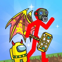 Stickman Mega Baas: Gevechten!
