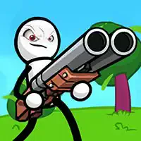 Stickman ទល់នឹង Aliens