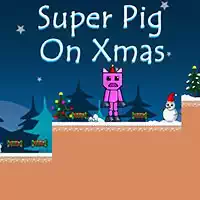 Супер Свинья На Рождество