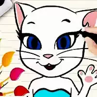 talking_angela_coloring_book Խաղեր