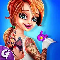 Tattoo Dash : Taiteelliset Mallit Shop Simulator Game