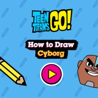 Teen Titans Go: How To Draw Cyborg