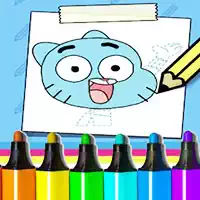 The Amazing World of Gumball: How to Draw Gumball