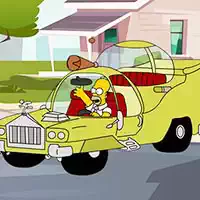 Автомобильная Головоломка Симпсоны